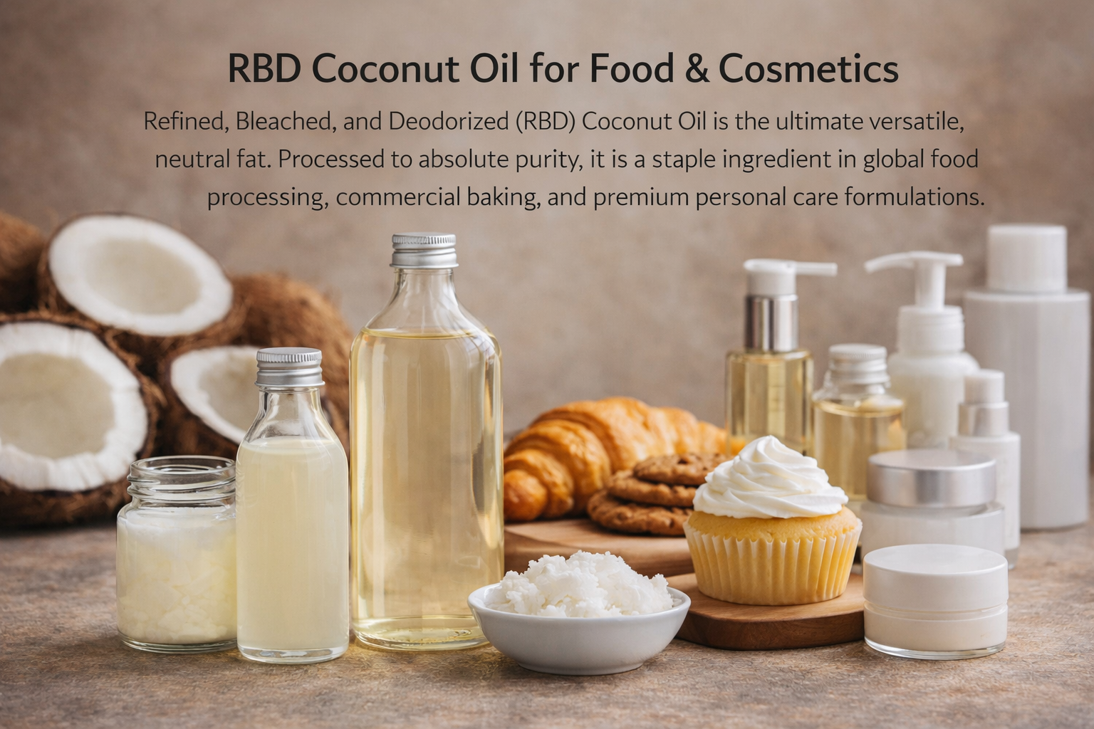 Food Manufacturing and Cosmetics Application